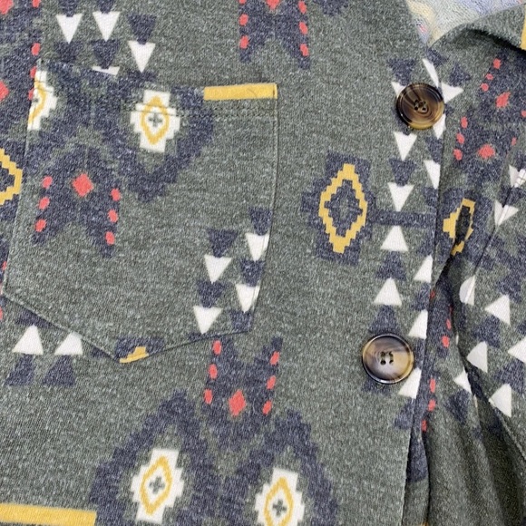 Fantastic Fawn boho long sleeve top size Medium - Picture 9 of 10